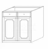 тумба 60 с ящиками