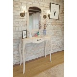 Консоль (стол туалетный) Лебо бежевый воск Консоль (стол туалетный) Лебо бежевый воск