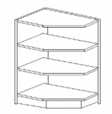  тумба угловая 30