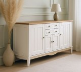 Тумба 222 Пенни белый воск/антик 24 картинка 1