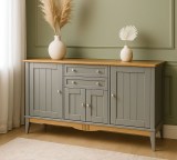 Тумба 222 Пенни серый 7046/антик 24 картинка 2 Тумба 222 Пенни серый 7046/антик 24 картинка 2