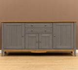 Тумба 222 Пенни серый 7046/антик 24 картинка 5 Тумба 222 Пенни серый 7046/антик 24 картинка 5