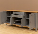 Тумба 222 Пенни серый 7046/антик 24 картинка 6 Тумба 222 Пенни серый 7046/антик 24 картинка 6