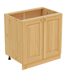 Тумба  80 - две двери кухня деревянная Кантри 