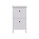 Тумба для обуви 2 ящика ХЕМНЭС (Россия) Белый - картинка 3 Тумба для обуви 2 ящика ХЕМНЭС (Россия) Белый - картинка 3