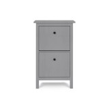 Тумба для обуви 2 ящика КЫМОР ХЕМНЭС серый картинка 3 Тумба для обуви 2 ящика КЫМОР ХЕМНЭС серый картинка 3