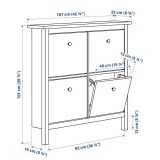 Тумба для обуви Кантри (Hemnes) 04 - картинка 8 Тумба для обуви Кантри (Hemnes) 04 - картинка 8