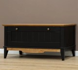 Тумба для обуви Пенни блэк/антик 24 картинка 1