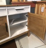 Тумба Гранада 22 (белый воск/антик 24) картинка 2 Тумба Гранада 22 (белый воск/антик 24) картинка 2