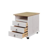 Тумба Хельсинки-03 Белый воск +антик - картинка 3 Тумба Хельсинки-03 Белый воск +антик - картинка 3