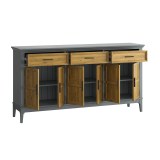 Тумба Квадро-С 063Ф Серый №7042 + антик №24 картинка 4 Тумба Квадро-С 063Ф Серый №7042 + антик №24 картинка 4