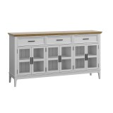 Тумба Квадро-С 063С Белый лак + антик №24 картинка 1