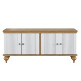 Тумба под обувь Рандеву-40 МАССИВ СОСНЫ Белый лак + антик №24 фото 2 Тумба под обувь Рандеву-40 МАССИВ СОСНЫ Белый лак + антик №24 фото 2