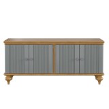 Тумба под обувь Рандеву 40 (серый 7042/антик-24) фото1 Тумба под обувь Рандеву 40 (серый 7042/антик-24) фото1