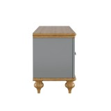 Тумба под обувь Рандеву 40 (серый 7042/антик-24) фото3 Тумба под обувь Рандеву 40 (серый 7042/антик-24) фото3