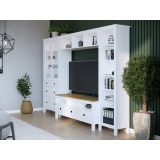 Тумба под ТВ ХЕМНЭС (Россия) ориг. белый / светло коричневый 7 Тумба под ТВ ХЕМНЭС (Россия) ориг. белый / светло коричневый 7