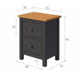 Тумба прикров. 2 ящ ХЕМНЭС (Россия) венге светлокорич. 4 Тумба прикров. 2 ящ ХЕМНЭС (Россия) венге светлокорич. 4