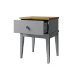 Тумба прикроватная Бон Вояж 01 Серый № 7042 / Антик № 24 картинка 3 Тумба прикроватная Бон Вояж 01 Серый № 7042 / Антик № 24 картинка 3