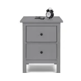 Тумба прикроватная ХЕМНЭС Кымор 2 ящика оригинал серый картинка 2 Тумба прикроватная ХЕМНЭС Кымор 2 ящика оригинал серый картинка 2