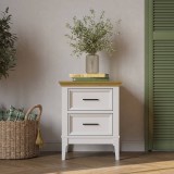 Тумба прикроватная Квадро-С 02 Белый лак + антик №24 картинка 5 Тумба прикроватная Квадро-С 02 Белый лак + антик №24 картинка 5