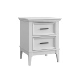 Тумба прикроватная Квадро-С 02 Белый лак картинка 1