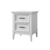 Тумба прикроватная Квадро-С 02 Белый лак картинка 3