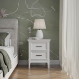 Тумба прикроватная Квадро-С 02 Белый лак картинка 5