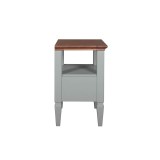 Тумба прикроватная Ольса 01 (серый 7042/антик 24 )из сосны с ящиком Тумба прикроватная Ольса 01 (серый 7042/антик 24 )из сосны с ящиком