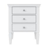 Тумба прикроватная Ольса-03 Белый лак - картинка 2 Тумба прикроватная Ольса-03 Белый лак - картинка 2