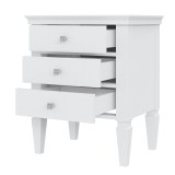 Тумба прикроватная Ольса-03 Белый лак - картинка 3 Тумба прикроватная Ольса-03 Белый лак - картинка 3