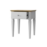 Тумба прикроватная Ольса-С 01 Белый лак + антик №24 картинка 5 Тумба прикроватная Ольса-С 01 Белый лак + антик №24 картинка 5