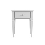 Тумба прикроватная Ольса-С 01 Белый лак картинка 2 Тумба прикроватная Ольса-С 01 Белый лак картинка 2