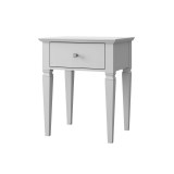 Тумба прикроватная Ольса-С 01 Белый лак картинка 3 Тумба прикроватная Ольса-С 01 Белый лак картинка 3