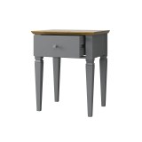 Тумба прикроватная Ольса-С 01 серый №7042 + антик №24 картинка 5