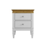 Тумба прикроватная Ольса-С 02 Белый лак + антик №24 картинка 2 Тумба прикроватная Ольса-С 02 Белый лак + антик №24 картинка 2