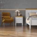 Тумба прикроватная Ольса-С 02 Белый лак + антик №24 картинка 6 Тумба прикроватная Ольса-С 02 Белый лак + антик №24 картинка 6