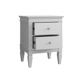 Тумба прикроватная Ольса-С 02 Белый лак картинка 4 Тумба прикроватная Ольса-С 02 Белый лак картинка 4