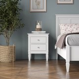 Тумба прикроватная Ольса-С 02 Белый лак картинка 6 Тумба прикроватная Ольса-С 02 Белый лак картинка 6