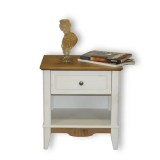 Тумба прикроватная Пенни белый воск/антик 24 картинка 5 Тумба прикроватная Пенни белый воск/антик 24 картинка 5