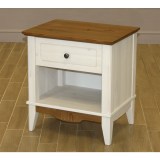 Тумба прикроватная Пенни белый воск/антик 24 картинка 6 Тумба прикроватная Пенни белый воск/антик 24 картинка 6