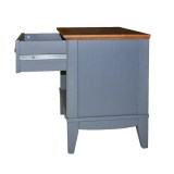 Тумба прикроватная Пенни серый 7046/антик 24 картинка 4 Тумба прикроватная Пенни серый 7046/антик 24 картинка 4