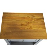 Тумба прикроватная Пенни серый 7046/антик 24 картинка 9 Тумба прикроватная Пенни серый 7046/антик 24 картинка 9