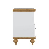 Тумба прикроватная Рандеву 01 (белый лак/антик-24) фото3 Тумба прикроватная Рандеву 01 (белый лак/антик-24) фото3