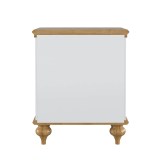 Тумба прикроватная Рандеву 02 (белый лак/антик-24) фото4 Тумба прикроватная Рандеву 02 (белый лак/антик-24) фото4