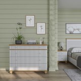 Тумба прикроватная Рандеву 02 (белый лак/антик-24) фото6 Тумба прикроватная Рандеву 02 (белый лак/антик-24) фото6