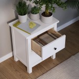 Тумба прикроватная с 2 ящиками ХЕМНЭС ориг. белый - картинка 7 Тумба прикроватная с 2 ящиками ХЕМНЭС ориг. белый - картинка 7