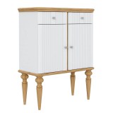 Тумба Рандеву 22 (белый лак/антик-24) фото