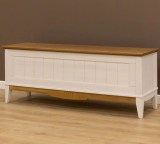 Тумба (сундук) V2 Пенни белый воск/антик 24 картинка 4