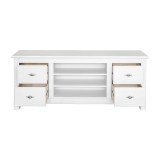 Тумба ТВ 150 Рауна белый воск картинка 1 Тумба ТВ 150 Рауна белый воск картинка 1