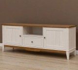 Тумба ТВ 1600 Пенни белый воск/антик 24 картинка 2 Тумба ТВ 1600 Пенни белый воск/антик 24 картинка 2